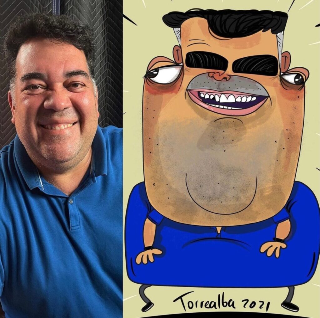 Caricaturista venezolano inauguró una exhibición pinturas en New York