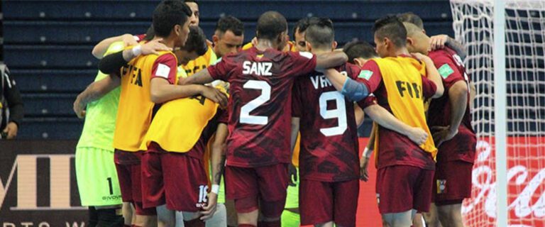 La Vinotinto de futsal se despide del Mundial Lituania 2020