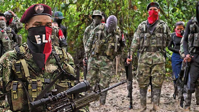 Caen siete integrantes de la guerrilla del ELN en Arauca