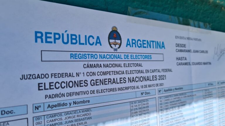 Elecciones en Argentina 2021: comienza conteo oficial de las votaciones con mayor participación