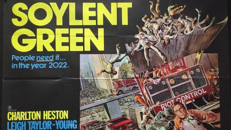¡Acertó! En 1973 la película Soylent Green imaginó el mundo en 2022