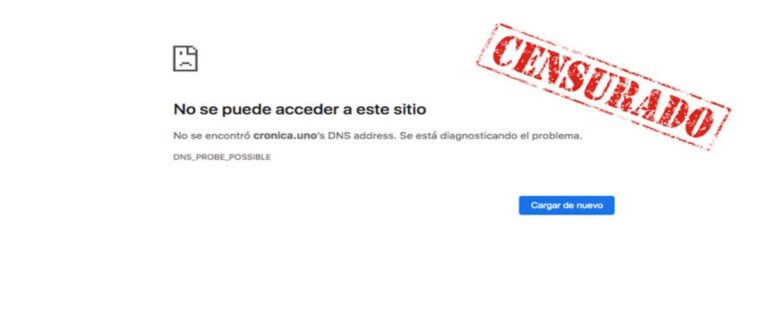 ¿Y la libertad de expresión? Bloquean varios medios de comunicación digitales en Venezuela