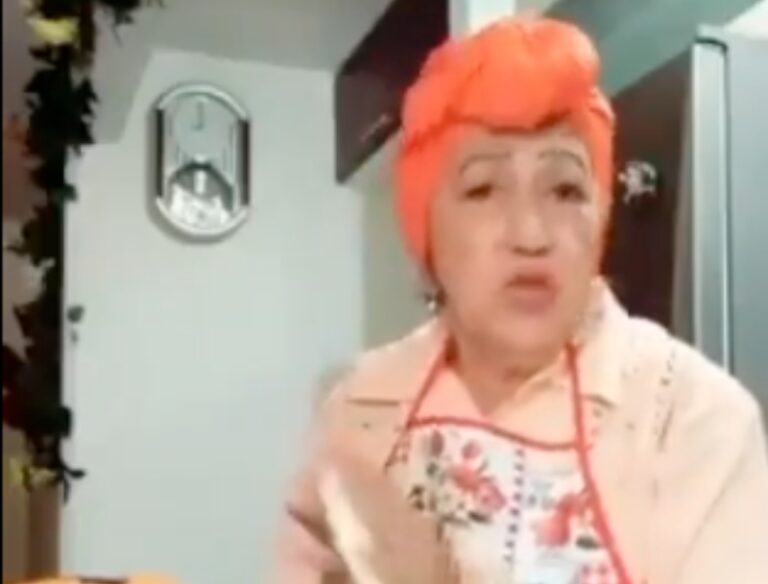 Parodia de abuela tiktoker terminó en detención por «incitación al odio»