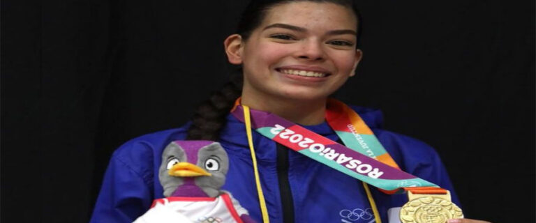 Venezolana ganó medalla de oro en los Sudamericanos juventud 2022