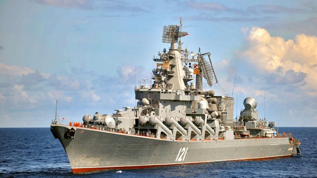 Aseguran que Estados Unidos ayudó a Ucrania a hundir el crucero ruso Moskvá